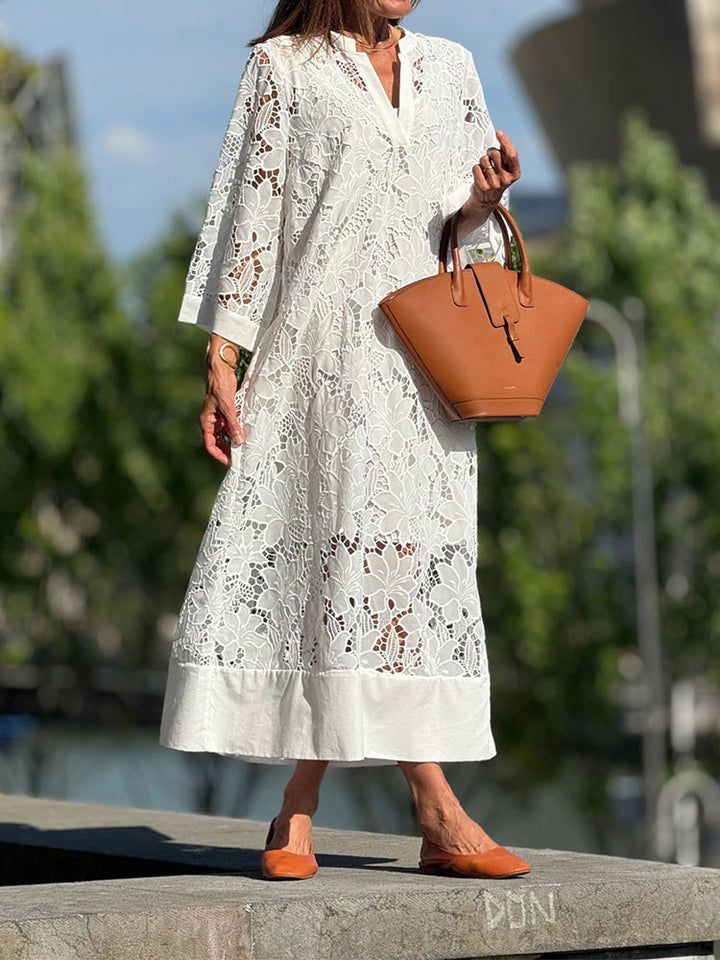 Sophie™ | Elegancka Sukienka z Koronką